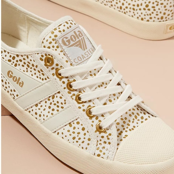 NEW Gola Coaster Metallic Cheetah Sneakers Size EUR 37/US 6 - Picture 3 of 10